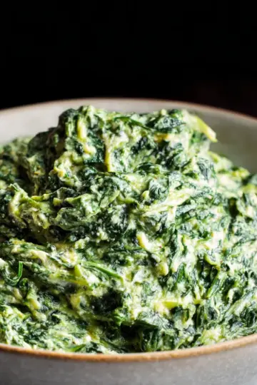 The Best Creamed Spinach