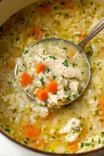 Easy Chicken and Rice Soup
