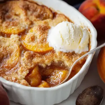 Easy Peach Cobbler