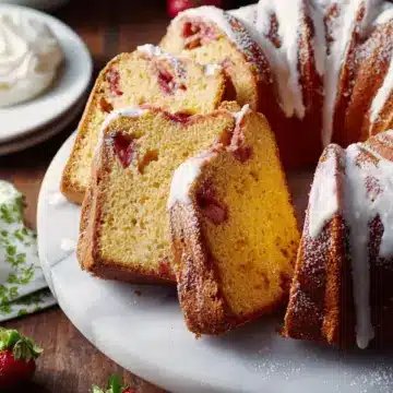 A Strawberry Pound Cake That’s Rich, Buttery, and Light as a Spring Afternoon