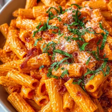 Spicy Rigatoni Vodka Pasta