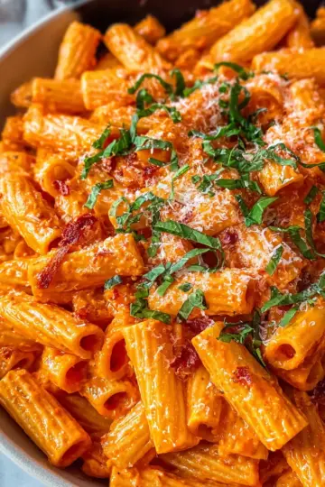 Spicy Rigatoni Vodka Pasta