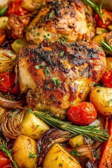 Roasted Chicken And Vegetables