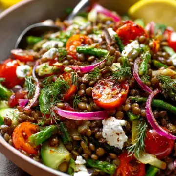 Mediterranean Lentil Salad
