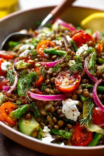 Mediterranean Lentil Salad