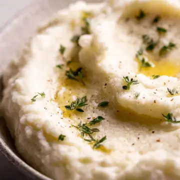 Creamy Mashed Cauliflower