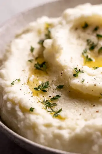 Creamy Mashed Cauliflower