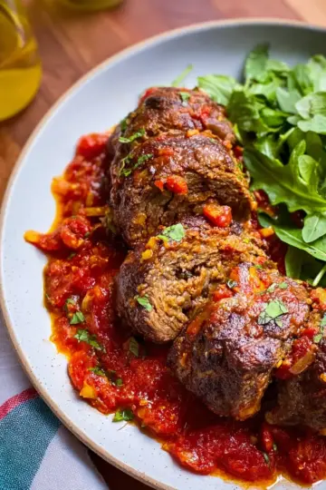 Italian-American Beef Braciole