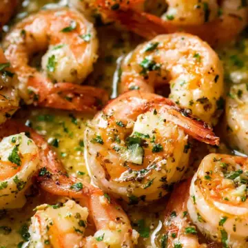 15-Minute Garlic Shrimp in Lemon Butter Sauce