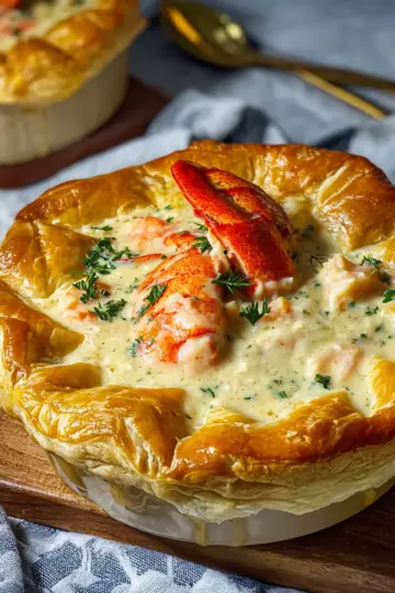 Creamy Lobster Pot Pie