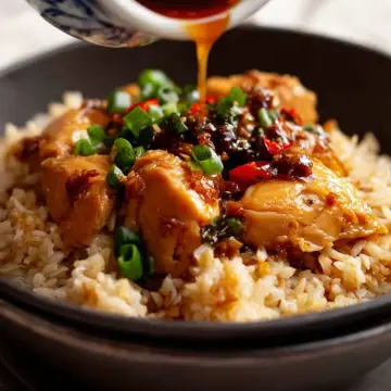 Ginger chicken and rice