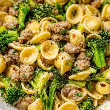 Orecchiette With Sausage And Broccoli