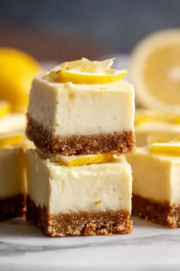 Easy Lemon Cheesecake Bars