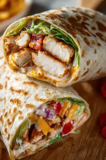 Chipotle Ranch Grilled Chicken Burrito