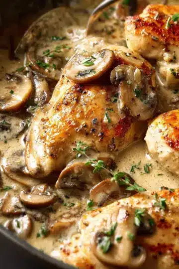 Creamy Mushroom Chicken