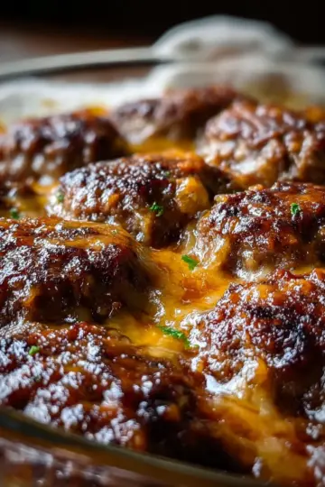 Amish Hamburger Steak Bake