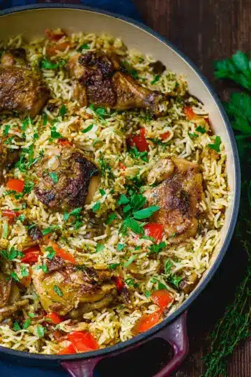 Easy One-Pot Chicken and Rice