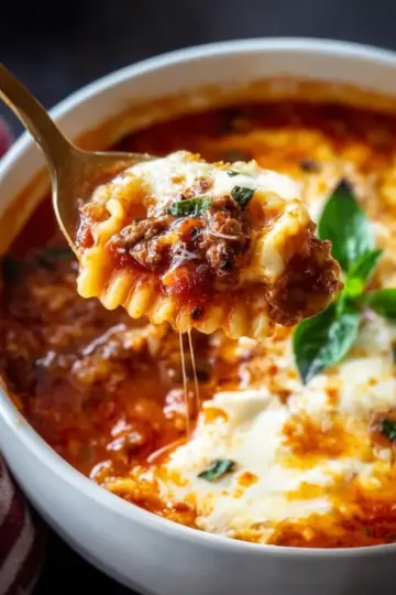 Lasagna Soup