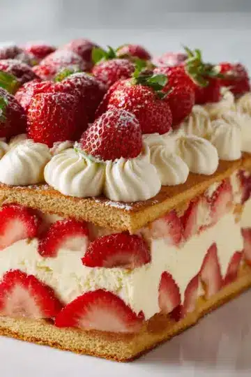 Fraisier Cake