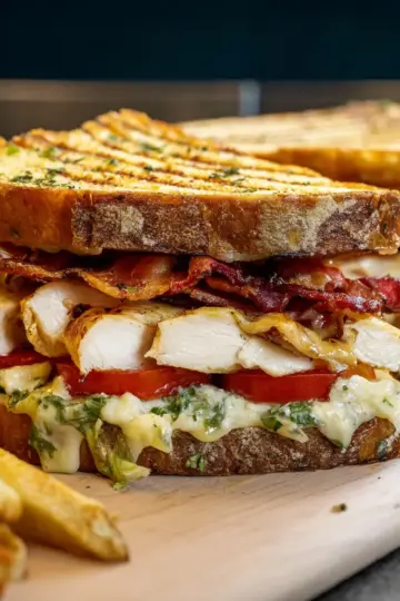 Grilled Chicken Club Sandwich