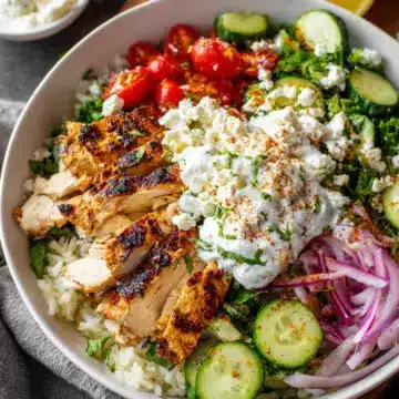 Greek Chicken Bowls