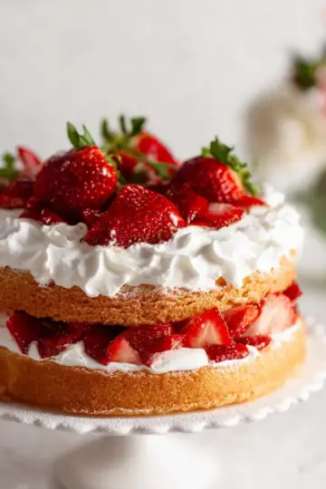 Strawberry Shortcake Cake