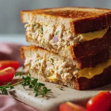 Easy Vegan “Tuna” Melt
