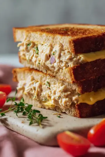Easy Vegan “Tuna” Melt