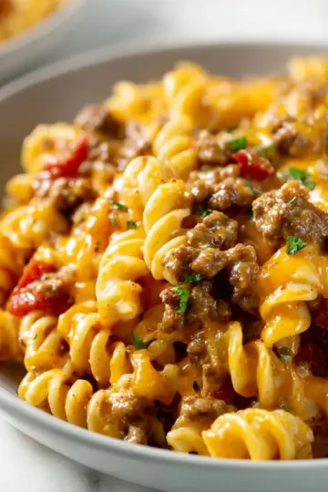 Cheeseburger Pasta