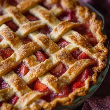 Strawberry Rhubarb Pie