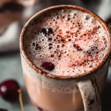 Cherry Earl Grey Milk Tea