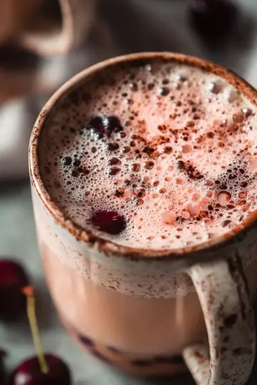 Cherry Earl Grey Milk Tea