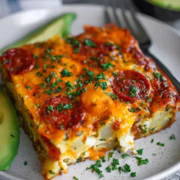 Chorizo & Potato Egg Casserole