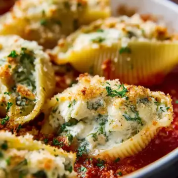 Seafood-Stuffed Shells Recipe