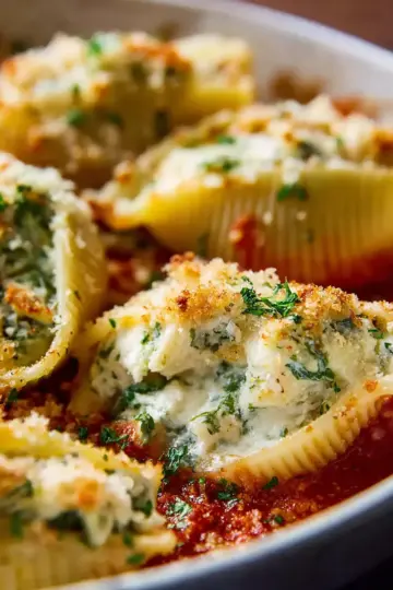 Seafood-Stuffed Shells Recipe