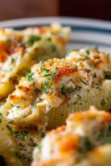 Seafood-Stuffed Shells Recipe