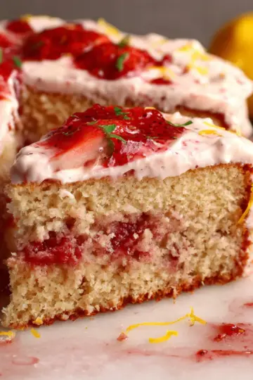 Strawberry Lemon Cake