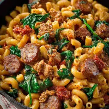 Tuscan Sausage Pasta
