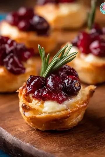 Cranberry Brie Bites
