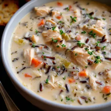 Creamy Chicken and Wild Rice Soup