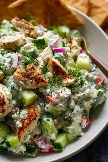 Tzatziki Chicken Salad