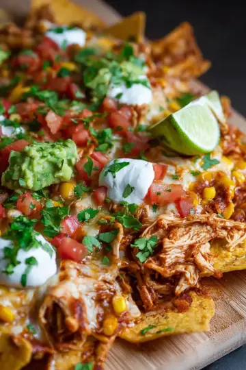 Slow-cooker Chicken Nachos