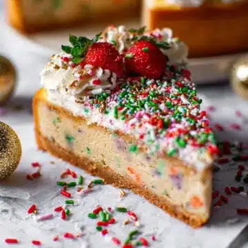 Sugar Cookie Cheesecake