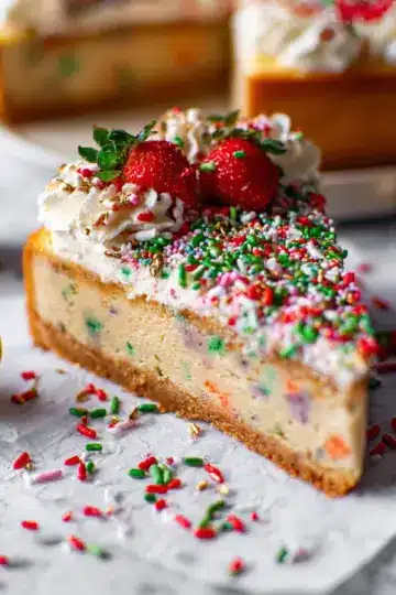 Sugar Cookie Cheesecake