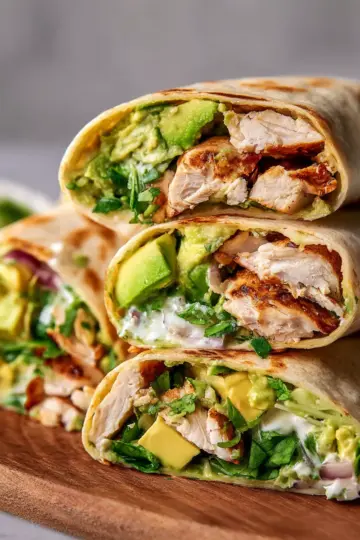 Chicken Avocado Wraps