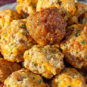 Cheddar Bay Sausage Balls