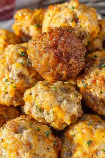 Cheddar Bay Sausage Balls
