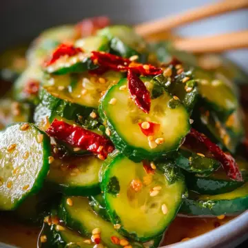 Easy Asian Cucumber Salad