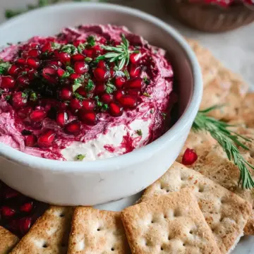 Cranberry Pomegranate Cream Cheese Dip