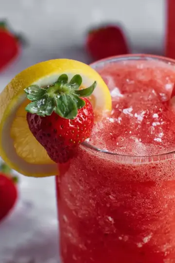 Frozen Strawberry Lemonade